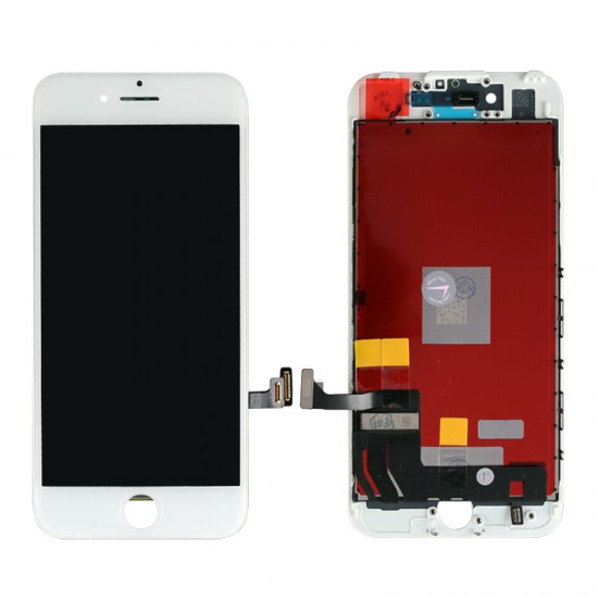 IPHONE 7 ΟΘΟΝΗ + TOUCH + LENS WHITE 3P OR