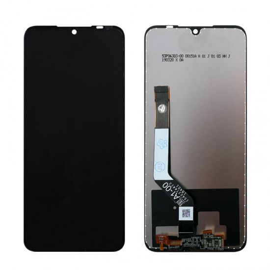 XIAOMI REDMI NOTE 7 ΟΘΟΝΗ + TOUCH SCREEN + LENS BLACK REF. OR