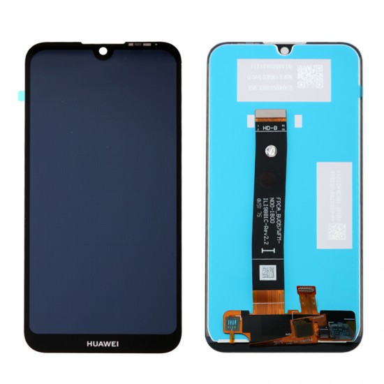 HUAWEI Y5 2019/HONOR 8S ΟΘΟΝΗ + TOUCH SCREEN + LENS BLACK REF. OR