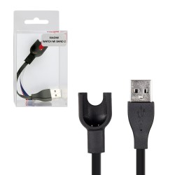 VOLTE-TEL ΚΑΛΩΔΙΟ ΦΟΡΤΙΣΗΣ USB ΓΙΑ XIAOMI WATCH MI BAND 2 BLACK