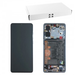 HUAWEI P30 ΟΘΟΝΗ + TOUCH SCREEN + LENS + FRAME + BATTERY 02354KUB BREATHING CRYSTAL ORIGINAL SERVICE PACK