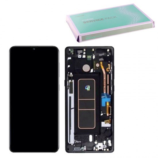 SAMSUNG A71 A715 ΟΘΟΝΗ+TOUCH SCREEN + LENS + FRAME GH82-22152A BLACK ORIGINAL SERVICE PACK SAMSUNG A71 A715 ΟΘΟΝΗ+TOUCH SCREEN + LENS + FRAME GH82-22152A BLACK ORIGINAL SERVICE PACK