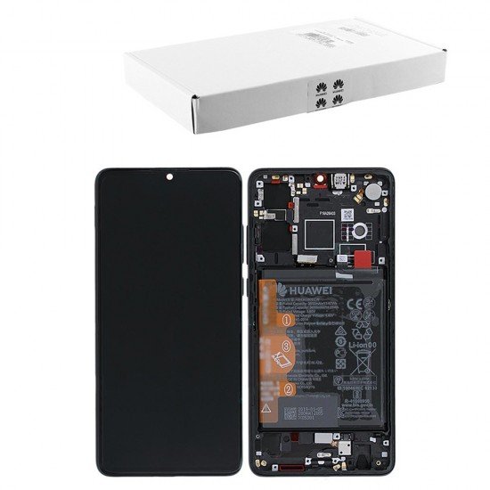 HUAWEI P30 ΟΘΟΝΗ + TOUCH SCREEN + LENS + FRAME + BATTERY 02354HMG BLACK ORIGINAL SERVICE PACK HUAWEI P30 ΟΘΟΝΗ + TOUCH SCREEN + LENS + FRAME + BATTERY 02354HMG BLACK ORIGINAL SERVICE PACK