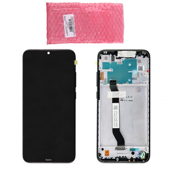 XIAOMI REDMI NOTE 8 ΟΘΟΝΗ + TOUCH SCREEN + LENS + FRAME 5600050C3J00 BLACK ORIGINAL SERVICE PACK