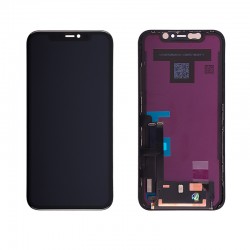 IPHONE 11 ΟΘΟΝΗ + TOUCH + LENS BLACK REF. OR