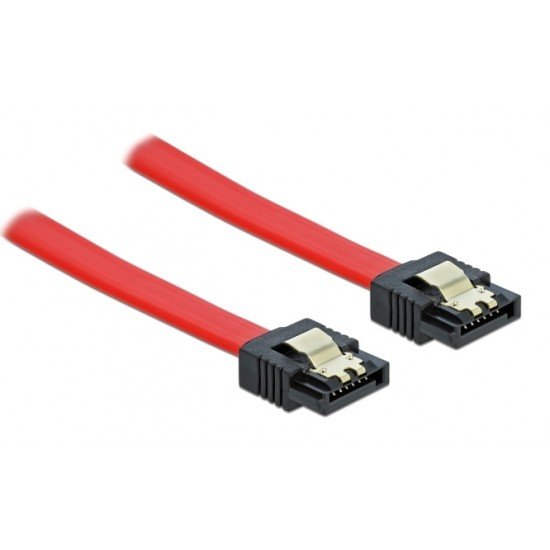 DELOCK καλώδιο SATA 82678, 6Gb/s, 70cm, κόκκινο DELOCK καλώδιο SATA 82678, 6Gb/s, 70cm, κόκκινο