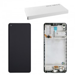 SAMSUNG A21s A217 ΟΘΟΝΗ+TOUCH SCREEN + LENS + FRAME GH82-23089A BLACK ORIGINAL SERVICE PACK SAMSUNG A21s A217 ΟΘΟΝΗ+TOUCH SCREEN + LENS + FRAME GH82-23089A BLACK ORIGINAL SERVICE PACK
