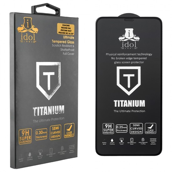 IDOL 1991 TEMPERED GLASS XIAOMI REDMI 9A/REDMI 9AT/REDMI 9C 6.53