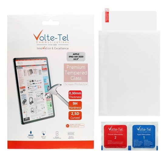 VOLTE-TEL TEMPERED GLASS IPAD AIR 2020/IPAD AIR 2022 10.9 VOLTE-TEL TEMPERED GLASS IPAD AIR 2020/IPAD AIR 2022 10.9