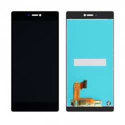 HUAWEI P8 ΟΘΟΝΗ + TOUCH SCREEN + LENS BLACK