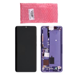 XIAOMI MI NOTE 10 LITE ΟΘΟΝΗ + TOUCH SCREEN + LENS + FRAME 5600020F4L00 PURPLE ORIGINAL SERVICE PACK