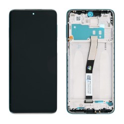 XIAOMI REDMI NOTE 9 PRO/NOTE 9 PRO MAX/NOTE 9S ΟΘΟΝΗ + TOUCH SCREEN + LENS + FRAME BLUE REF. OR