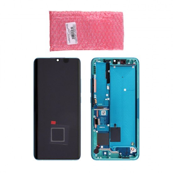 XIAOMI MI NOTE 10 PRO/MI NOTE 10 ΟΘΟΝΗ + TOUCH SCREEN + LENS + FRAME 56000100F400 GREEN ORIGINAL SERVICE PACK XIAOMI MI NOTE 10 PRO/MI NOTE 10 ΟΘΟΝΗ + TOUCH SCREEN + LENS + FRAME 56000100F400 GREEN ORIGINAL SERVICE PACK