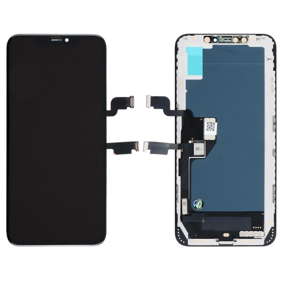 IPHONE XS MAX ΟΘΟΝΗ + TOUCH + LENS BLACK