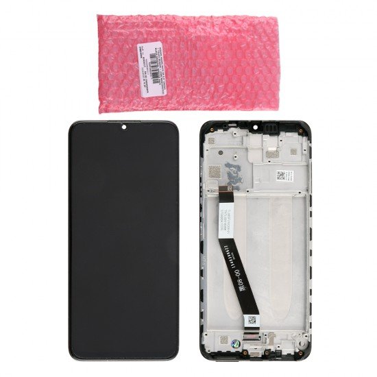 XIAOMI REDMI 9 ΟΘΟΝΗ + TOUCH SCREEN + LENS + FRAME 5600050J1900 BLACK ORIGINAL SERVICE PACK XIAOMI REDMI 9 ΟΘΟΝΗ + TOUCH SCREEN + LENS + FRAME 5600050J1900 BLACK ORIGINAL SERVICE PACK