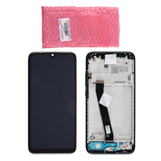 XIAOMI REDMI 7 ΟΘΟΝΗ + TOUCH SCREEN + LENS + FRAME 560610115033 BLACK ORIGINAL SERVICE PACK