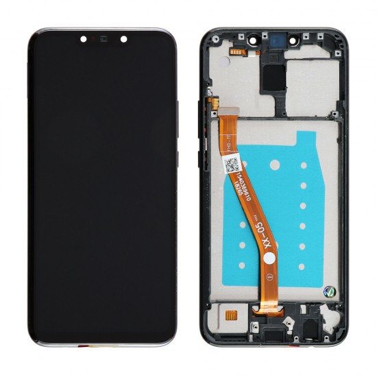 HUAWEI MATE 20 LITE ΟΘΟΝΗ + TOUCH SCREEN + LENS + FRAME BLACK 3P OR