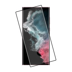 IDOL 1991 TEMPERED GLASS SAMSUNG S22 ULTRA 5G 6.8in 9H 0.25mm 3D EDGE GLUE SEMI CURVED FINGER UNLOCK BLACK IDOL 1991 TEMPERED GLASS SAMSUNG S22 ULTRA 5G 6.8in 9H 0.25mm 3D EDGE GLUE SEMI CURVED FINGER UNLOCK BLACK