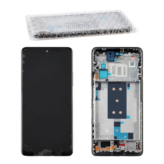 XIAOMI 11T 5G/11T PRO 5G ΟΘΟΝΗ + TOUCH SCREEN + LENS + FRAME GREY 3P OR