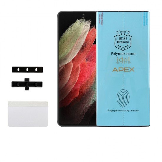 IDOL 1991 APEX POLYMER NANOTECH FILM SAMSUNG S21 ULTRA 5G G998 6.8 IDOL 1991 APEX POLYMER NANOTECH FILM SAMSUNG S21 ULTRA 5G G998 6.8