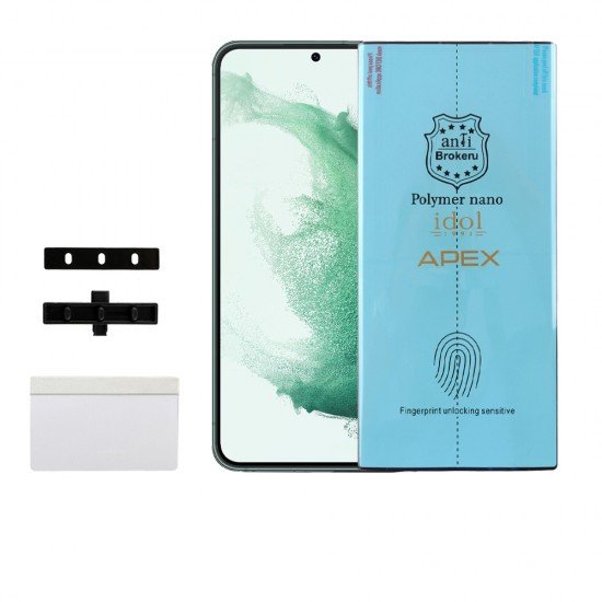 IDOL 1991 APEX POLYMER NANOTECH FILM SAMSUNG S22 PLUS 5G S906 6.6 IDOL 1991 APEX POLYMER NANOTECH FILM SAMSUNG S22 PLUS 5G S906 6.6