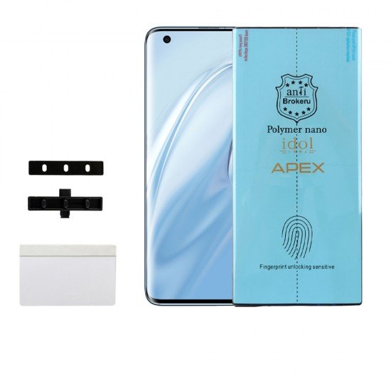 IDOL 1991 APEX POLYMER NANOTECH FILM XIAOMI MI 10/10S/10 PRO/10 ULTRA FINGER UNLOCK FULL COVER WITH INSTALLATION KIT IDOL 1991 APEX POLYMER NANOTECH FILM XIAOMI MI 10/10S/10 PRO/10 ULTRA FINGER UNLOCK FULL COVER WITH INSTALLATION KIT