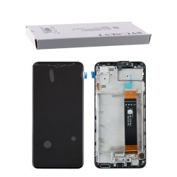 SAMSUNG A235 A23 4G ΟΘΟΝΗ+TOUCH SCREEN + LENS GH82-28563A BLACK ORIGINAL SERVICE PACK SAMSUNG A235 A23 4G ΟΘΟΝΗ+TOUCH SCREEN + LENS GH82-28563A BLACK ORIGINAL SERVICE PACK