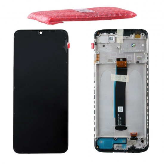 XIAOMI REDMI 10C/POCO C40 ΟΘΟΝΗ + TOUCH SCREEN + LENS + FRAME 560001C3QA00 BLACK ORIGINAL SERVICE PACK XIAOMI REDMI 10C/POCO C40 ΟΘΟΝΗ + TOUCH SCREEN + LENS + FRAME 560001C3QA00 BLACK ORIGINAL SERVICE PACK