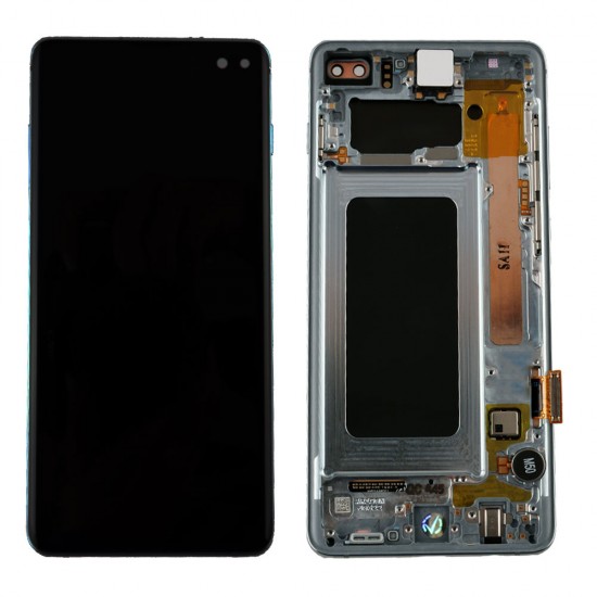 SAMSUNG S10 PLUS G975 ΟΘΟΝΗ + TOUCH SCREEN + LENS + FRONT GH82-18849C BLUE ORIGINAL SERVICE PACK SAMSUNG S10 PLUS G975 ΟΘΟΝΗ + TOUCH SCREEN + LENS + FRONT GH82-18849C BLUE ORIGINAL SERVICE PACK