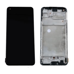 REALME 7 PRO ΟΘΟΝΗ + TOUCH SCREEN + LENS + FRAME TFT BLACK