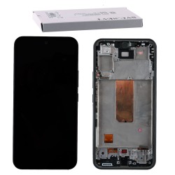 SAMSUNG A54 A546 ΟΘΟΝΗ+TOUCH SCREEN + LENS + FRAME GH82-31232A GRAPHITE ORIGINAL SERVICE PACK