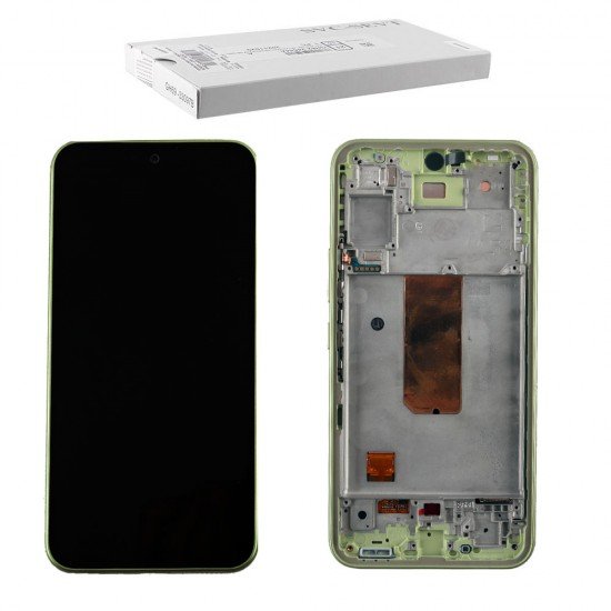 SAMSUNG A54 A546 ΟΘΟΝΗ+TOUCH SCREEN + LENS GH82-31232C LIME ORIGINAL SERVICE PACK SAMSUNG A54 A546 ΟΘΟΝΗ+TOUCH SCREEN + LENS GH82-31232C LIME ORIGINAL SERVICE PACK