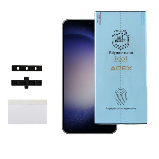 IDOL 1991 APEX POLYMER NANOTECH FILM SAMSUNG S23 PLUS 5G S916 6.6 IDOL 1991 APEX POLYMER NANOTECH FILM SAMSUNG S23 PLUS 5G S916 6.6