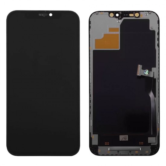 IPHONE 12 PRO MAX ΟΘΟΝΗ + TOUCH + LENS DD HARD OLED BLACK