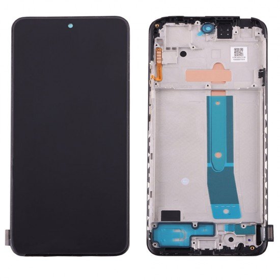 XIAOMI REDMI NOTE 11S 4G/POCO M4 PRO 4G ΟΘΟΝΗ + TOUCH SCREEN + LENS +FRAME INCELL BLACK
