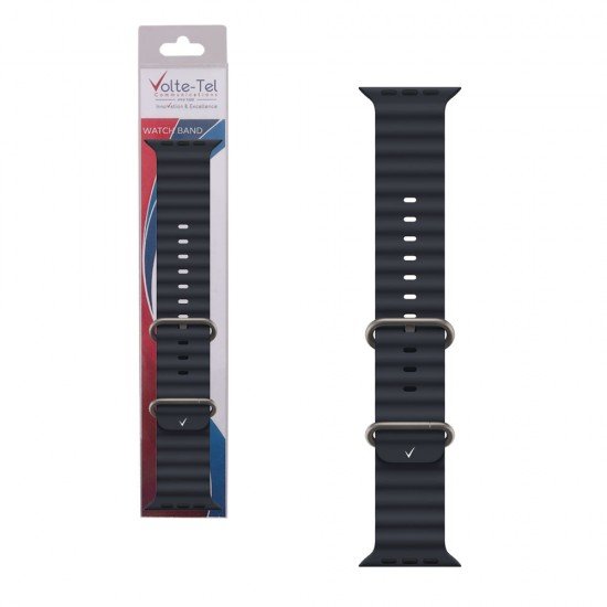 VOLTE-TEL ΛΟΥΡΑΚΙ ΡΟΛΟΓΙΟΥ APPLE WATCH 38/40/41mm OCEAN BAND LOOP DARK BLUE VT107 VOLTE-TEL ΛΟΥΡΑΚΙ ΡΟΛΟΓΙΟΥ APPLE WATCH 38/40/41mm OCEAN BAND LOOP DARK BLUE VT107