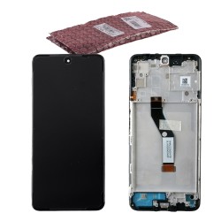 XIAOMI REDMI NOTE 11S 5G/NOTE 11 5G/POCO M4 PRO 5G ΟΘΟΝΗ + TOUCH SCREEN + LENS + FRAME 560006K16A00 BLACK ORIGINAL SERVICE PACK