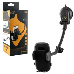NSP N24 ΒΑΣΗ ΣΤΗΡΙΞΗΣ ΑΥΤΟΚΙΝΗΤΟΥ ΚΙΝΗΤΩΝ 360 ROTATING ME ΕΥΚΑΜΠΤΟ ΒΡΑΧΙΟΝΑ UNIVERSAL ΑΠΟ 4.7