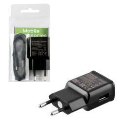TRAVEL SAMSUNG EP-TA200EBE USB 5V 2A/9V 1,67A 15W + DATA EP-DG970BBE TYPE C BLACK BULK OR