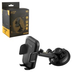 NSP N25 ΒΑΣΗ ΣΤΗΡΙΞΗΣ ΑΥΤΟΚΙΝΗΤΟΥ ΚΙΝΗΤΩΝ 360 ROTATING ME ΜΕΓΑΛΗ ΒΕΝΤΟΥΖΑ UNIVERSAL ΑΠΟ 4.7