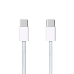 APPLE USB-C TYPE C TO TYPE C MQKJ3ZM/A USB ΦΟΡΤΙΣΗΣ-DATA 1m 60W BRAIDED WHITE BULK OR
