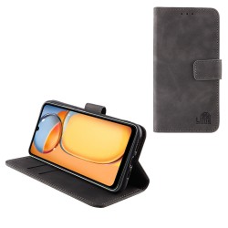 LIME ESSENTIAL ΘΗΚΗ XIAOMI REDMI 13C 4G/5G 6.74in  MAGNET BOOK STAND CLIP GREY