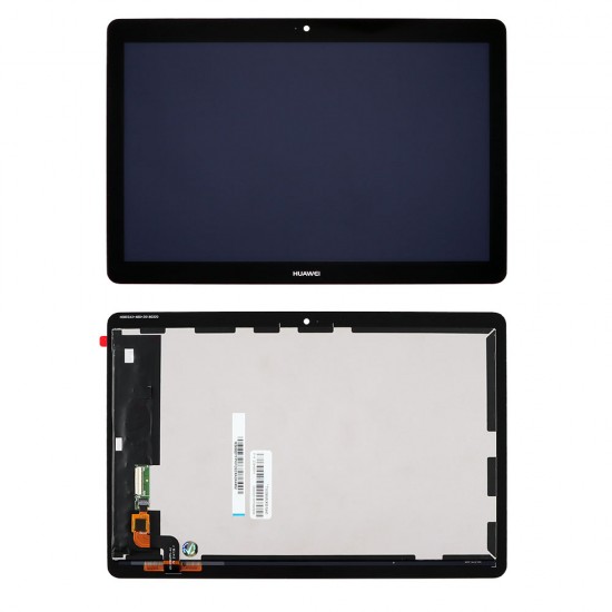 HUAWEI MEDIAPAD T3 10 ΟΘΟΝΗ+TOUCH SCREEN+LENS BLACK REF. OR