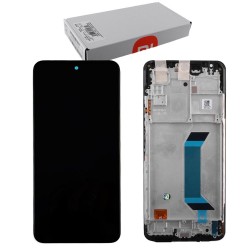 XIAOMI REDMI NOTE 12 5G/POCO X5 5G ΟΘΟΝΗ + TOUCH SCREEN + LENS + FRAME 560001M17P00 BLACK ORIGINAL SERVICE PACK