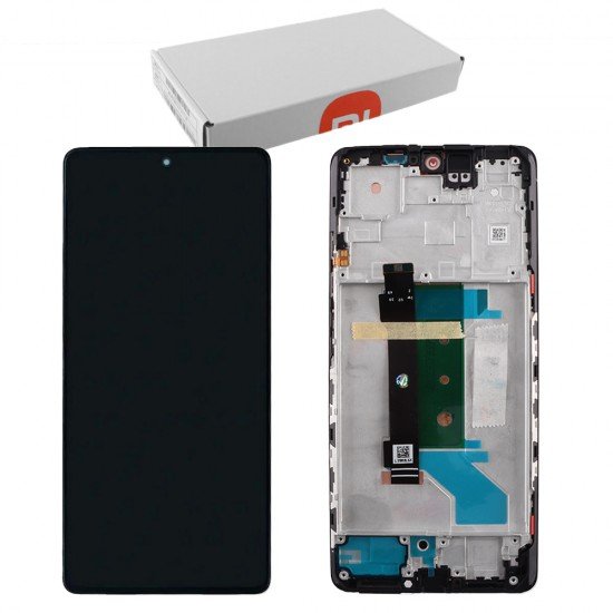 XIAOMI REDMI NOTE 12 PRO PLUS 5G ΟΘΟΝΗ + TOUCH SCREEN + LENS + FRAME 560001M16U00 BLACK ORIGINAL SERVICE PACK XIAOMI REDMI NOTE 12 PRO PLUS 5G ΟΘΟΝΗ + TOUCH SCREEN + LENS + FRAME 560001M16U00 BLACK ORIGINAL SERVICE PACK