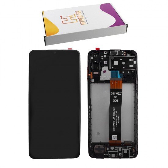 SAMSUNG A13 5G A136 ΟΘΟΝΗ + TOUCH SCREEN + LENS + FRAME HF-GH82-29077A BLACK HYPER-FIX SERVICE PACK SAMSUNG A13 5G A136 ΟΘΟΝΗ + TOUCH SCREEN + LENS + FRAME HF-GH82-29077A BLACK HYPER-FIX SERVICE PACK