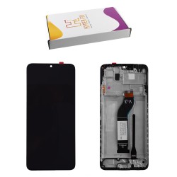 XIAOMI REDMI 13C 4G/POCO C65 ΟΘΟΝΗ + TOUCH SCREEN + LENS + FRAME HF-560002C3UA00 BLACK HYPER-FIX SERVICE PACK