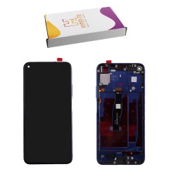 HONOR 20/HUAWEI NOVA 5T ΟΘΟΝΗ + TOUCH SCREEN + LENS + FRAME HF-02352TNQ BLUE HYPER-FIX SERVICE PACK