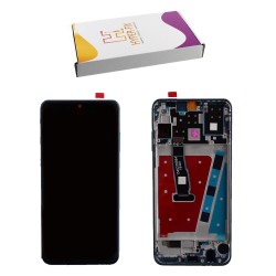 HUAWEI P30 LITE ΟΘΟΝΗ + TOUCH SCREEN + LENS + FRAME HF-02352RQA BLUE HYPER-FIX SERVICE PACK