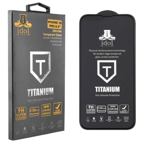 IDOL 1991 TEMPERED GLASS IPHONE 16 PRO MAX 6.9 IDOL 1991 TEMPERED GLASS IPHONE 16 PRO MAX 6.9